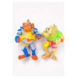 1990 Playmates TMNT Wingnut & Screwloose Figures