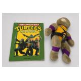 Teenage Mutant Ninja Turtles Book 1990 & Plush