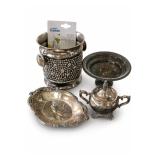 International Silver Serving Set, 4 Pieces