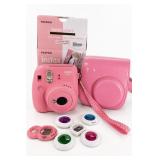 Fujifilm Instax Mini 9 Flamingo Pink Camera Set