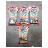 Pokémon Surging Sparks 4 Booster-Pack Displays