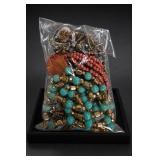 Mixed Costume Jewelry Lot, Beads & Necklaces
