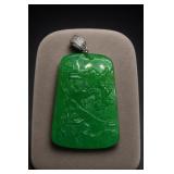 Jade Carved Figural Pendant