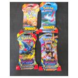 Pokémon TCG 4-Pack Set: Surging Sparks & Flames