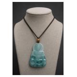 Jade Buddha Pendant