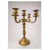 Brass 5-Light Candelabra