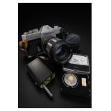 Yashica TL Electro X Camera, Lens & Flash Meter