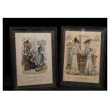 La Moda Elegante Ilustrada 1904 Print Set