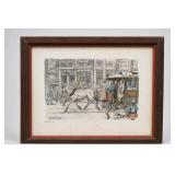 Anton Pieck 1966 Framed Print