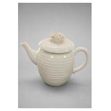 Windsor Floral Gold Trim Teapot Made In England
