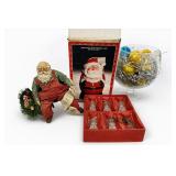 Fitz & Floyd Santa Sleigh Porcelain Figurine