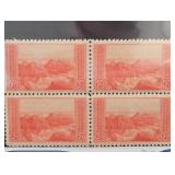 1934 US #741 Grand Canyon Mint NH Block Of 4