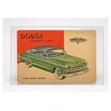 1953 Hudson Wasp World On Wheels Card 78