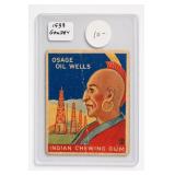 1933 Goudey Gum Co. Chief White Cap Card