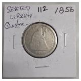 1856 Seated Liberty Dime