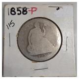 1858 Flying Eagle Cent