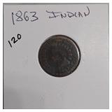 1862 Indian Head Cent