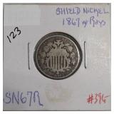 1865 Three-Cent Nickel