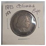 1910 Peru 1 Sol In Hoc Signo Vinces Token