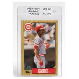 1987 Topps Barry Larkin Rookie Card #648