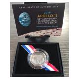 2019 Apollo 11 Commemorative Half Dollar, UNC