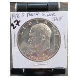 1976-S Eisenhower Bicentennial Dollar, Proof