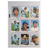 Topps Texas Rangers Players Card Lot