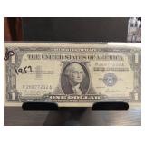 1935F U.S. One Dollar Silver Certificate