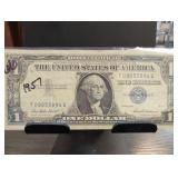 1957 $1 United States Silver Certificate