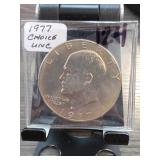 1971-D Eisenhower Dollar, Choice UNC