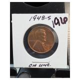 1940-S Lincoln Wheat Cent, Choice UNC