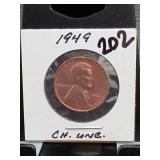 1943 Lincoln Wheat Cent, MS63/64
