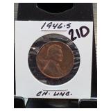 50-Coin Penny Roll, 1964-D, Choice Uncirc