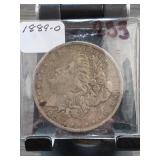1878 Morgan Dollar, Fine, 8 Tail Feathers