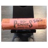 50-Coin 1962-D U.S. Penny Roll