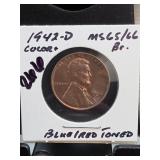 1947-D Lincoln Wheat Cent, GEM. UNC.