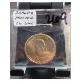 1942-D Lincoln Wheat Cent, MS65/66