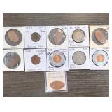 21 Lincoln Wheat Cents, Errors & Varieties
