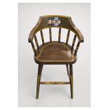Pair Woven Rattan Lounge Chairs