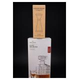 Precious Home Roma Glass Decanter & Jigger Set