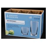 Anchor Hocking Rio 16-Piece Glass Drinkware Set