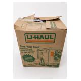 U-Haul Medium Box 3.0 Cu Ft. With Mixed Clothes