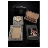 Mixed Tabletop Group: Dish, Mugs, Coasters & Keys