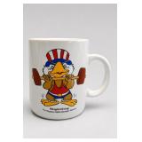 1984 Olympics Sam The Olympic Eagle Mug