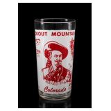 Buffalo Bill Colorado Souvenir Drinking Glass