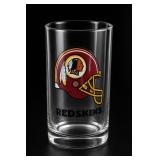 Washington Redskins Mobil 16 Oz Glass Tumbler