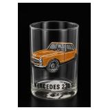 Mercedes 230 SL Vintage Automobile Drinking Glass