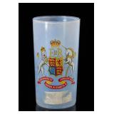 1953 Queen Elizabeth II Coronation Drinking Glass