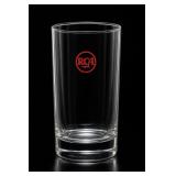 RCA Logo Advertising Glass Tumbler