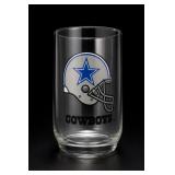 Dallas Cowboys NFL Drinking Glass Tumbler